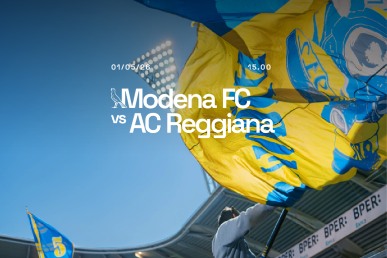 Modena-Reggiana: le informazioni sulla vendita dei biglietti