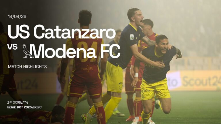 Catanzaro – Modena