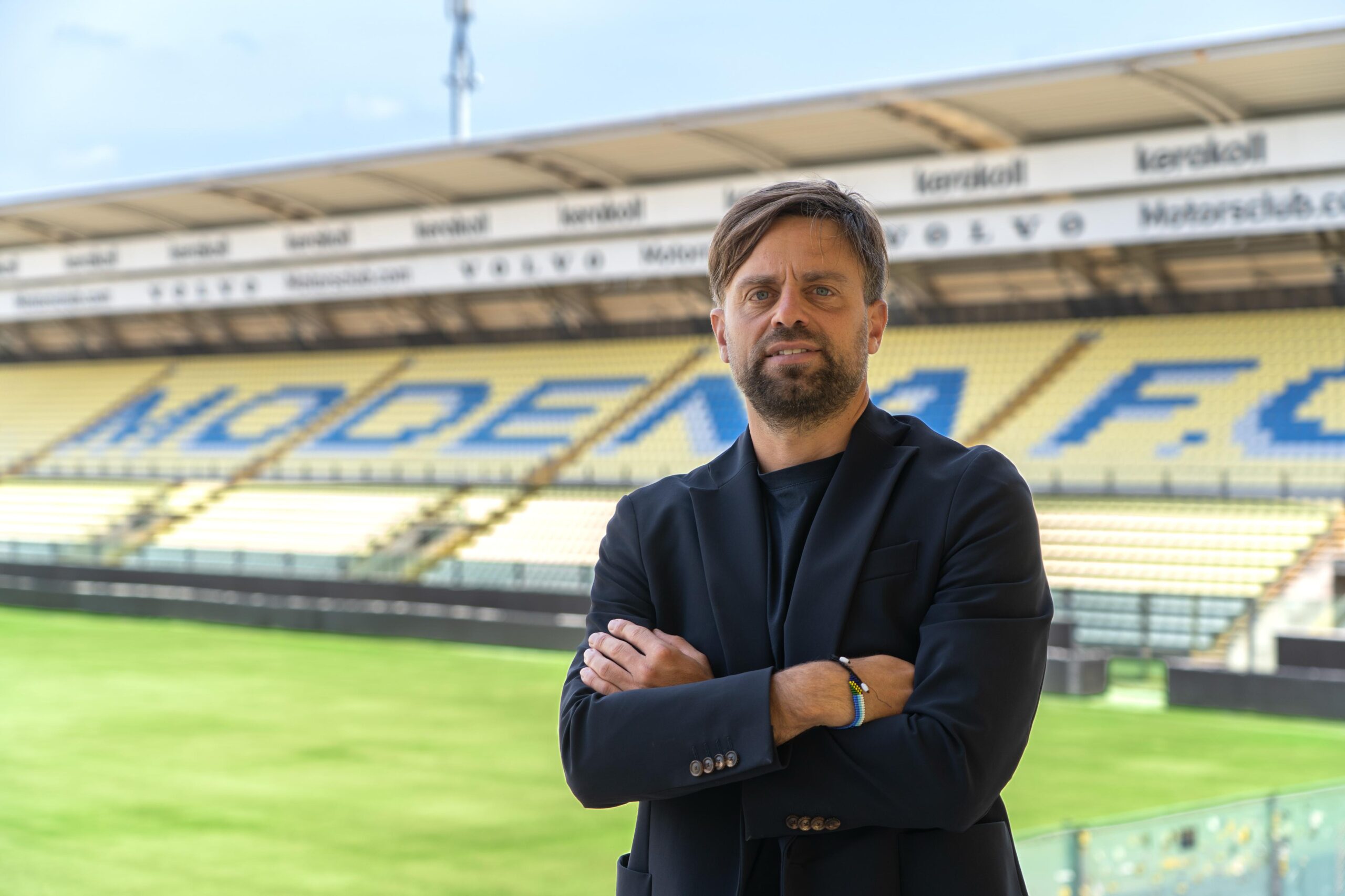 La conferenza stampa di presentazione di mister Daniele Galloppa