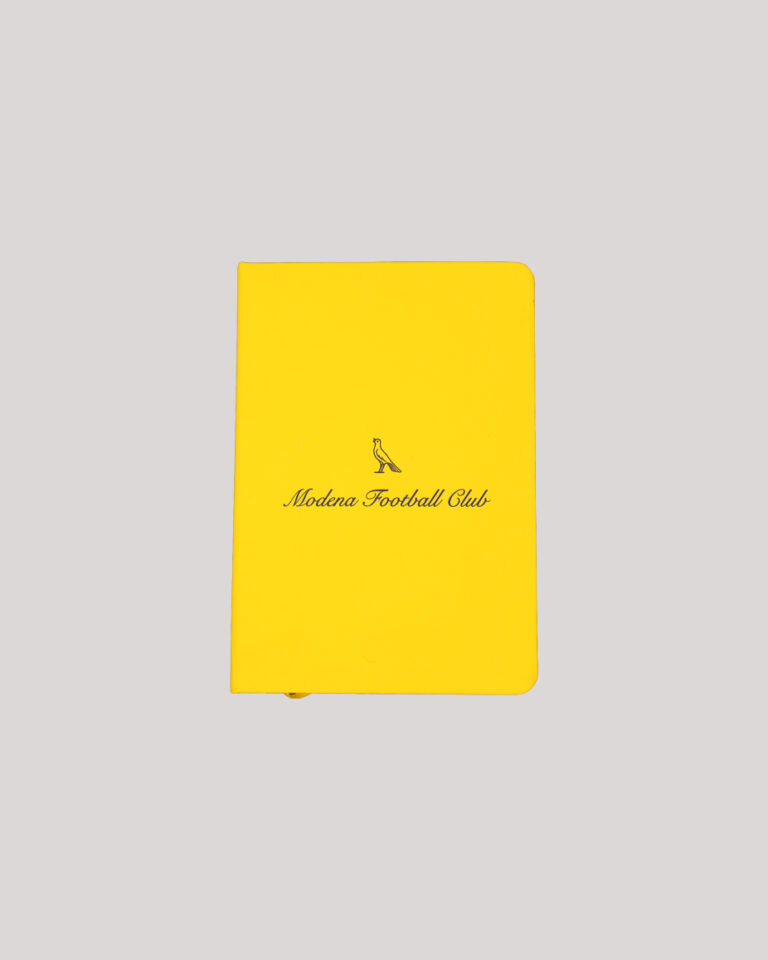 Modena FC block notes giallo