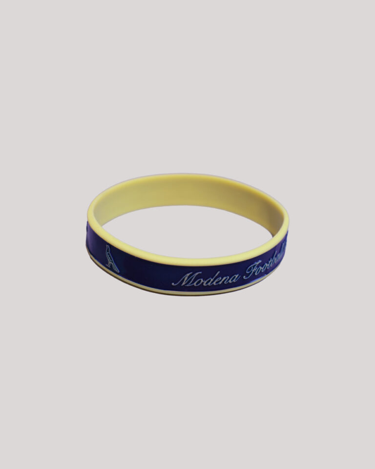 Modena FC bracciale gomma blu Modena FC bracciale gomma blu