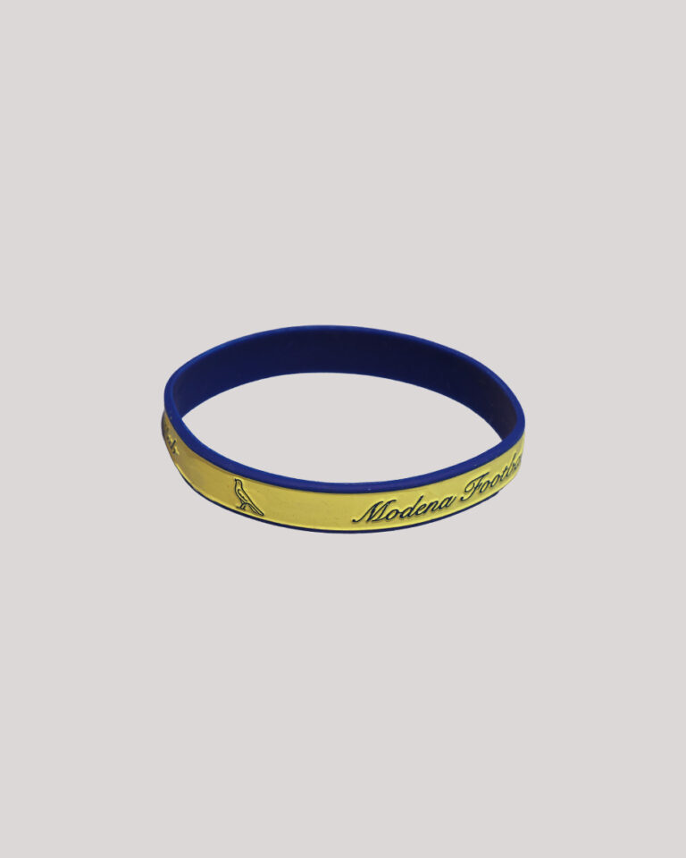 Modena FC bracciale gomma giallo