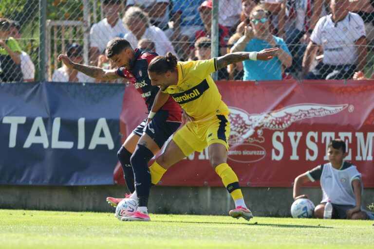 Cagliari-Modena 1-0: ottima prova dei canarini a Temù