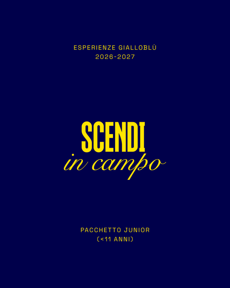 Scendi in campo – Modena Empoli 20/09/2026