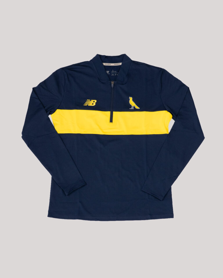 Modena FC felpa zip allenamento blu