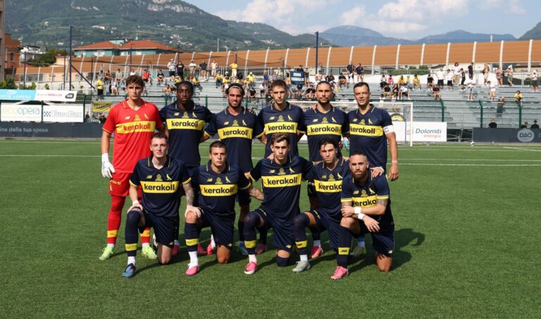 Trento-Modena: la rete di Bacchin decide il test al Briamasco